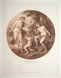 Cupid and Ganymede. From Prior.