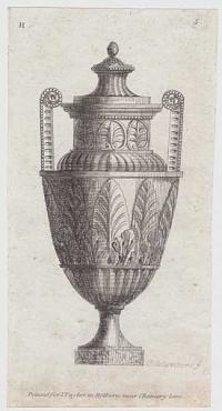 [Vases and Tripods on Twelve Plates.] H 5.