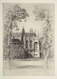[Middle Temple Hall and Fountain Court.]