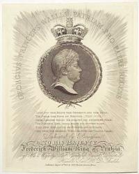 [George IV as Prince Regent] Georgius Princeps Waliae Patriam Pro Patre Regens.