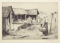 Washing sheds, Avranches [in pencil].