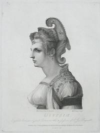 'Zenobia'. Engraved from an original Picture in the possession of Sr, Josa. Reynolds.