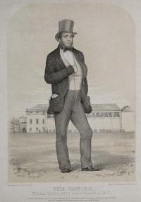 The Umpire. William Caldercourt, born at Blisworth in 1802.