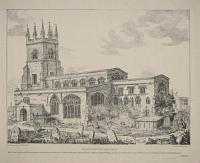 Deddington Church. This Print is Respectfully Dedicated to the Benefactor & Subscribers to the Deddington National Schools, established July 26th. 1814, (to whose funds the profits arising from the sale of it will be appropriated;) by their humble Serv.t,