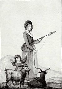Fille des Apennins.