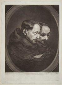 [Two Friars of the Order of St Anthony.]
