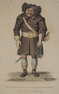 Mr. Denman in the Character of Mr. Grim-Gruffinhoff,