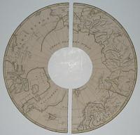 [The Arctic Circle on globe sheets.]