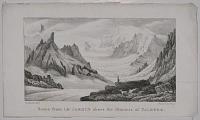 Scene from Le Jardin above the Glaciers of Talefre.