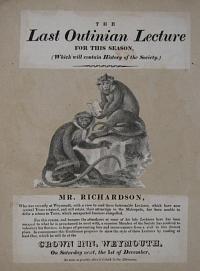 The Last Outinian Lecture for this season, (Which will contain History of the Society.)