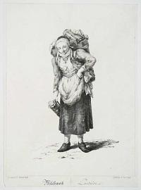 Milchweiss.  Laitiere.  [Milk seller.]