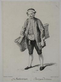 Kuchentrager.  Pourvoyeur de cuisine.  [Seller of kitchen supplies.]