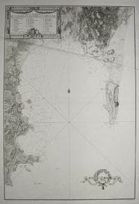 [Gibraltar] Plano Geométrico de la Bahia de Algeriras y Gibraltar.
