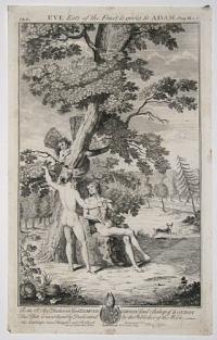 Eve Eats of the Fruit & gives to Adam.