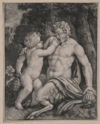 [Child and Satyr.]
