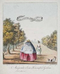 Masquerade Scene Kensington Gardens. Jack on a Cruise. A Missey in y.e Offing.
