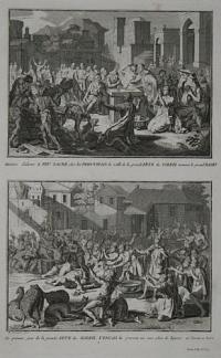 Maniere d�alumer le Feu Sacr&eacute; chez les Peruviens, la ve&iuml;lle de la grande F&ecirc;te du Soleil nomm&eacute;e le grand Ramy. Le premier jour de la grande F&ecirc;te de Sole&iuml;l L�Yncas lui presente un vase plain de liquer, et l�invite a boire.