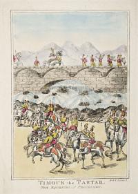 Timour the Tartar. The Equestrian Procession.