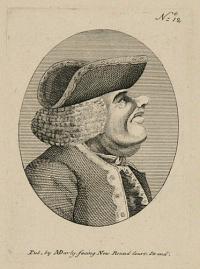 [Caricature of a gentleman.]
