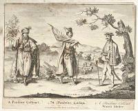 [Croatia] A Pandour Collonel.  A Pandour Ensign.  A Pandour Collonel Watch Master.