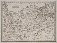 A Map of Pomerania and Brandenburg with the Frontiers of Poland.