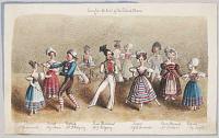 Scene from the ballet of 'the Soldier's Dream'.