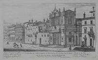 Chiesa Di Santa Maria In Via Lata Su La Via Del'Corso.