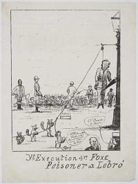 Ye Execution of ye Foxe Poisoner at Lobro'