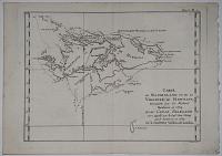 Carte de Maidenland ou de la Virginie de Hawkins,