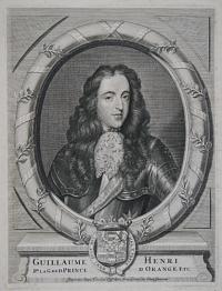 [William III] Guillaume Henri Pr. la G. de D. Prince d Orange etc.