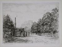 The Old Toll Gate Kensington [pencil, lower right.]