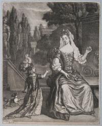 [Mary of Modena and James Francis Edward Stuart.]