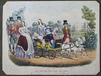 The Little Royal Party in their Goat Chaise.