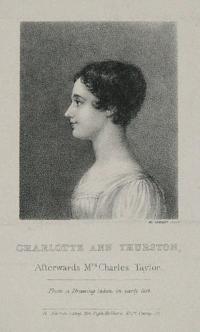 Charlotte Ann Thurston, Afterwards Mrs. Charles Taylor.