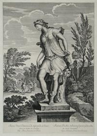 Statue d'une Danseuse, de Sept pieds de hat.