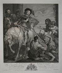 St. Martin dividing his Cloak.