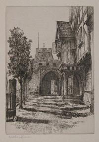 [Leycester Hospital, Warwick, Outer Porch.] 16.