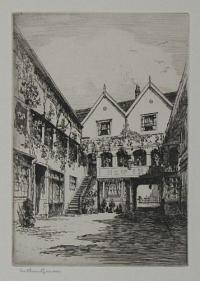 [Courtyard of the New Inn, Gloucester.] 79.