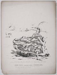 John Bull Running Down Crinoline.