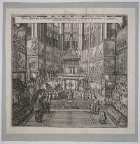 Wahre Abbildüng der Königliche Salbüng Lüdwigen des XIV. Königs in Francfreich, etc. geschehen zu Rheims den 7. Junn Anno 1654.
