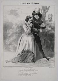 Les Amants Célèbres. Faust and Marguerite.