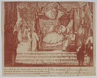[Joseph I] Den 17 April 1711 des morgens tu&szlig;en 10 en 11 nuren, is den Rooms Keisser Iosephus de Ist. tot Weenen naa een seikte van 10 dagen in de Outderdom van 32 iaaren (aan de kingerpokjes) overleden.