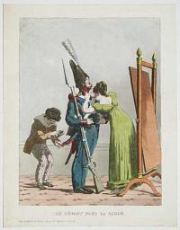 Le D&eacute;part pour la Garde.