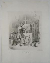 C.F. Lessing [facsimile signature.]