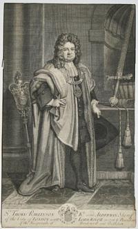 Sr. Thomas Rawlinson Kt. and Alderman, Sheriff of the City of London in 1687...