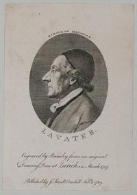 Lavater. European Magazine.