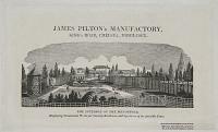 James Pilton's Manufactory, King's Road, Chelsea, Middlesex.