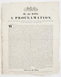 [Five broadsheet proclaimations sent to the minister at Marden.]