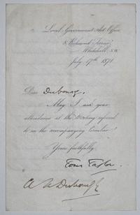 [LS]  Dear Dubourg,  May I ask your attendance at the Meeting referred to in the accompanying Circular?...