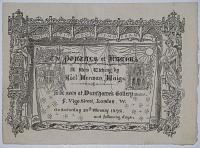 The Portals of Rheims A New Etching by Axel Herman Haig. To be seen at Dunthorne's Gallery 5. Vigo Street, London, W.